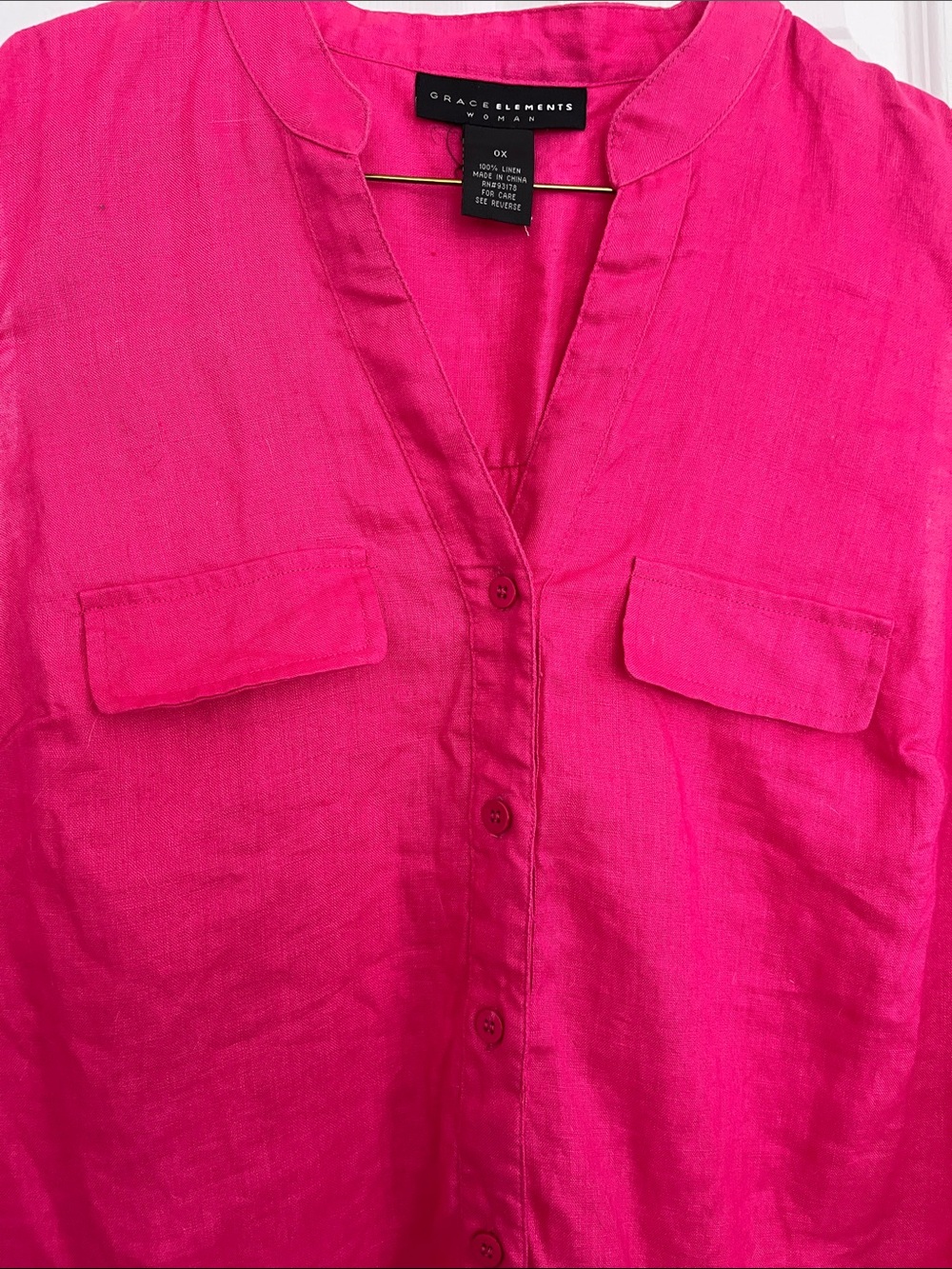 Linen Top - Picture 2 of 4